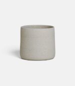 Pot moucheté blanc